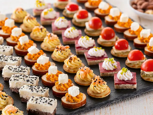 Mini Canapés für jeden Anlass