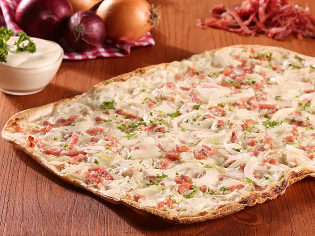 Fixfertige Flammkuchen Premium