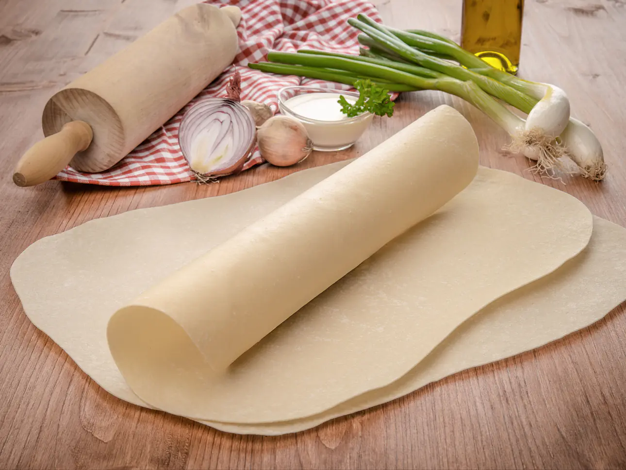 Flammkuchenböden zum Selbstbelegen